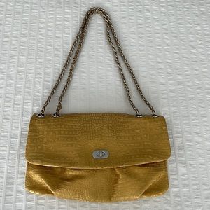 Ellie Tahari snake print handbag